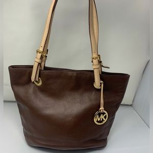 Michael Kors Brown Leather Bag